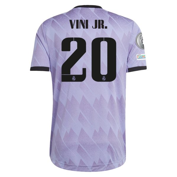 Vinicius Jr. Real Madrid 22/23 Authentic UCL Away Jersey