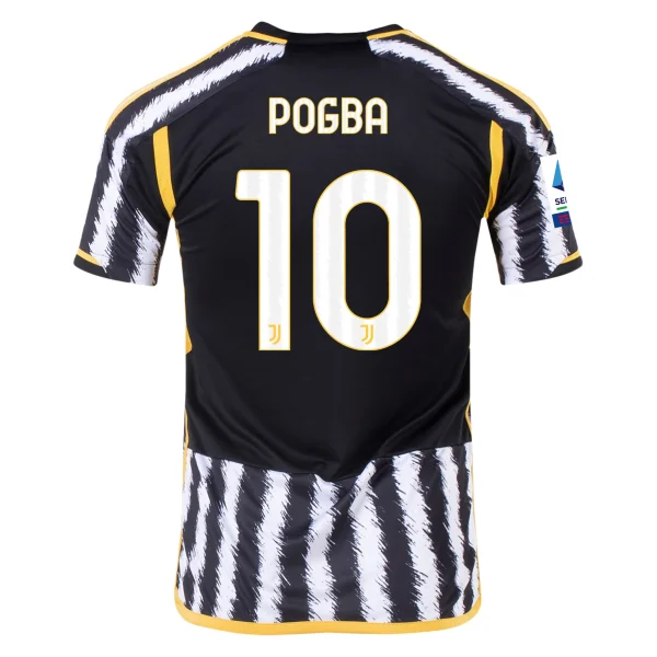 Paul Pogba Juventus 23/24 Home Jersey