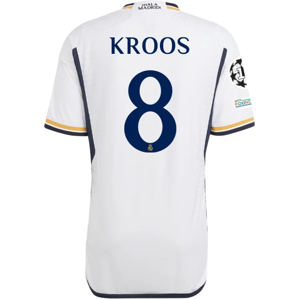 Toni Kroos Real Madrid 23/24 Authentic Home Jersey