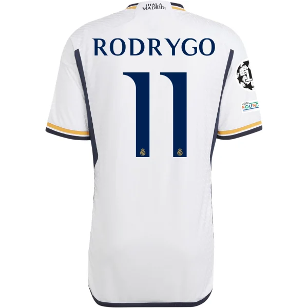 Rodrygo Real Madrid 23/24 Authentic Home Jersey