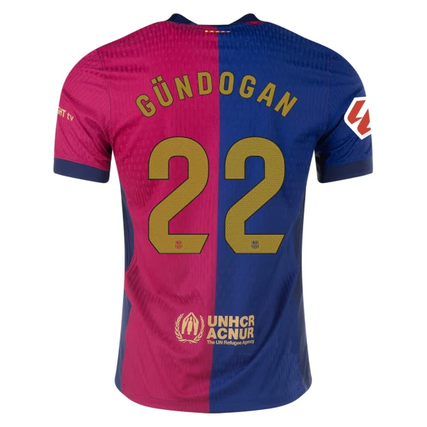 Ilkay Gündoğan Barcelona 24/25 Authentic Home Jersey