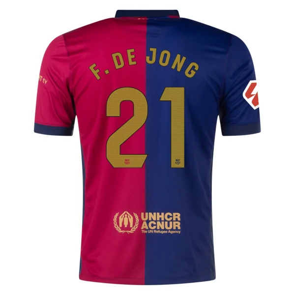 Frenkie de Jong Barcelona 24/25 Home Jersey