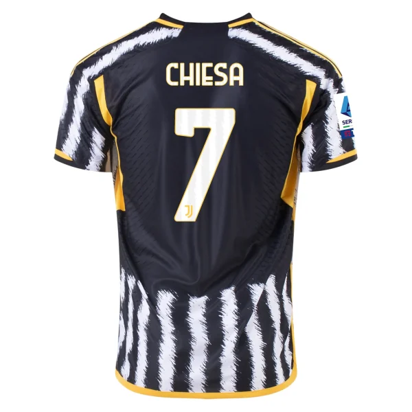 Federico Chiesa Juventus 23/24 Authentic Home Jersey