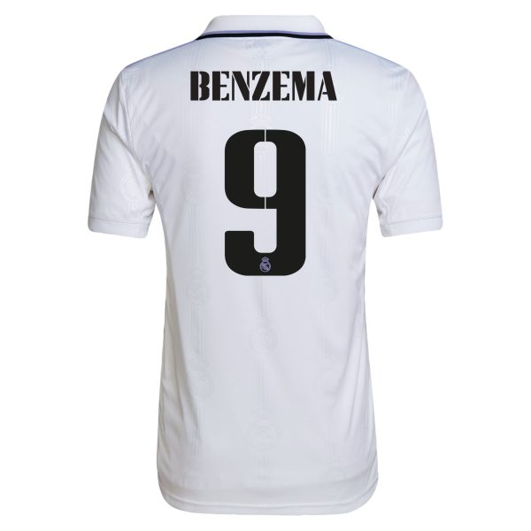 Karim Benzema Real Madrid 22/23 Authentic Home Jersey