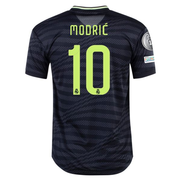 Luka Modrić Real Madrid 22/23 Authentic UCL Third Jersey