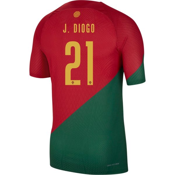 Diogo Jota Portugal 22/23 Authentic Home Jersey
