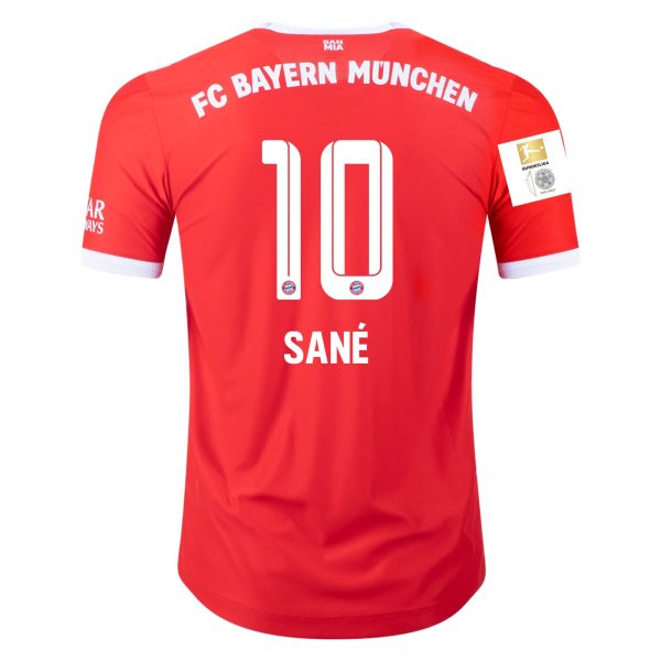 Leroy Sané Bayern Munich 22/23 Authentic Home Jersey