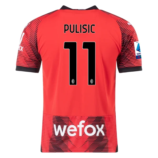 Christian Pulisic AC Milan 23/24 Home Jersey