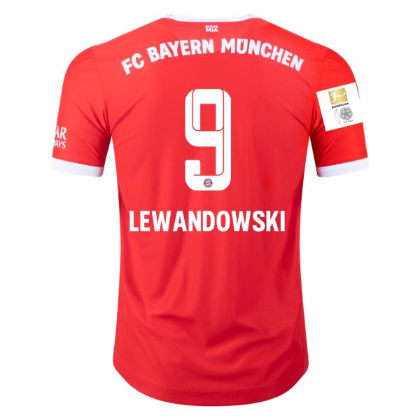 Robert Lewandowski Bayern Munich 22/23 Authentic Home Jersey