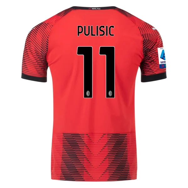 Christian Pulisic AC Milan 23/24 Authentic Home Jersey