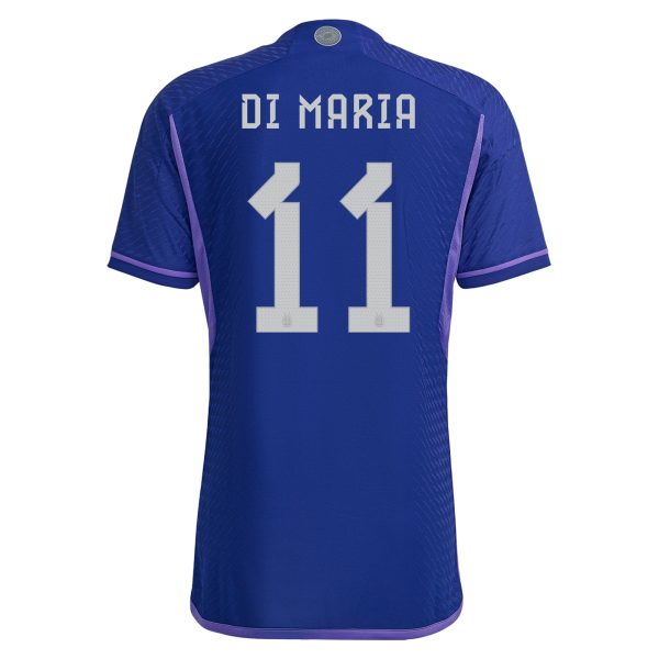 Angel Di Maria Argentina 22/23 Authentic Away Jersey