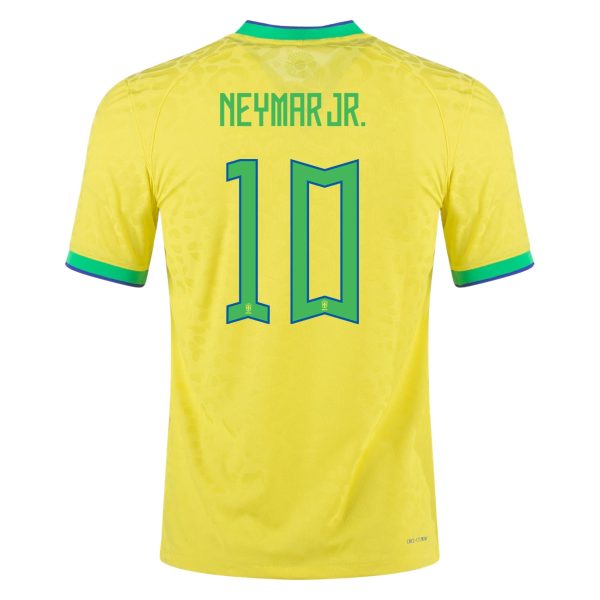 Neymar Brazil 22/23 Authentic Home Jersey