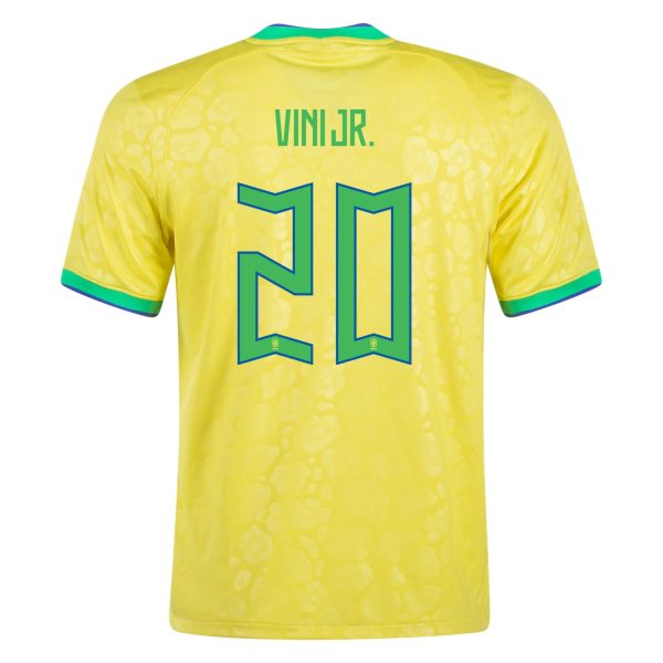 Vinicius Jr. Brazil 22/23 Home Jersey