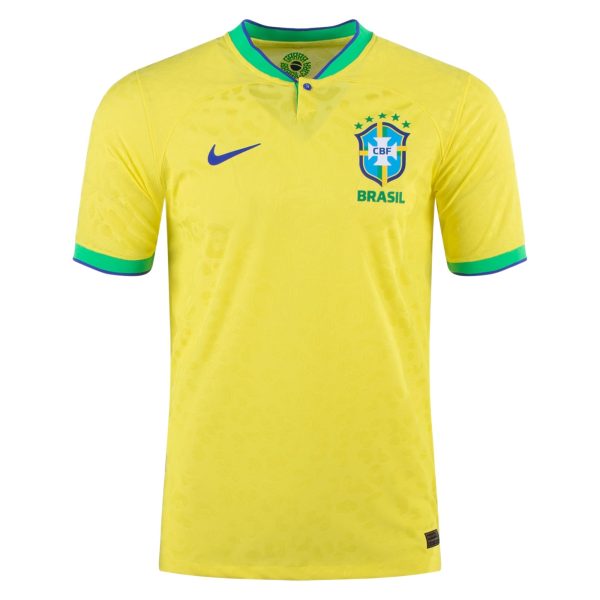 Brazil 22/23 Authentic Home Jersey
