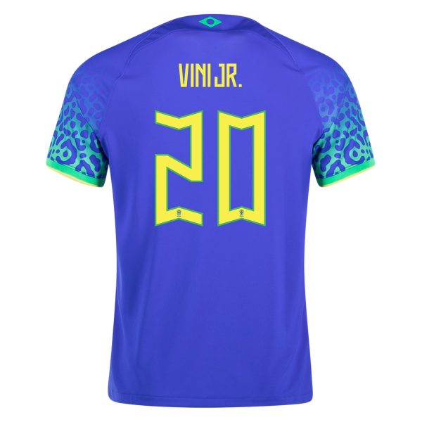 Vinicius Jr. Brazil 22/23 Away Jersey