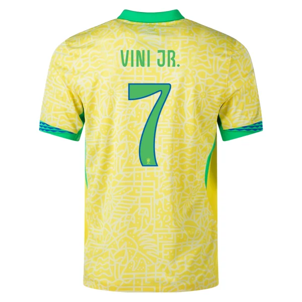 Vinicius Jr. Brazil 24/25 Authentic Home Jersey
