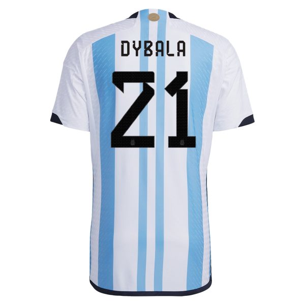 Paulo Dybala Argentina 22/23 Authentic Home Jersey