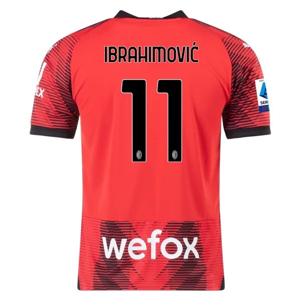 Zlatan Ibrahimović AC Milan 23/24 Home Jersey