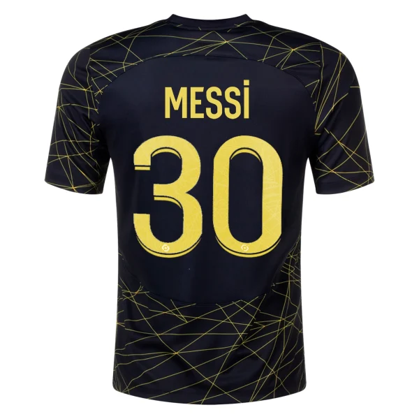 Lionel Messi Paris Saint-Germain (PSG) 22/23 Fourth Jersey