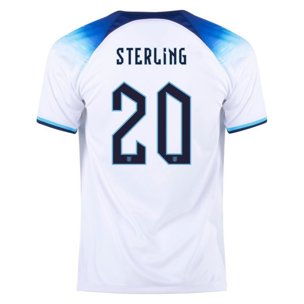 Raheem Sterling England 22/23 Home Jersey