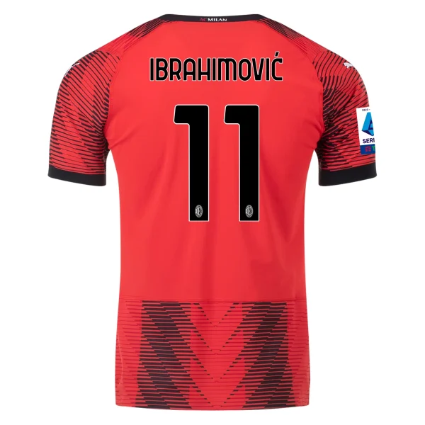 Zlatan Ibrahimović AC Milan 23/24 Authentic Home Jersey