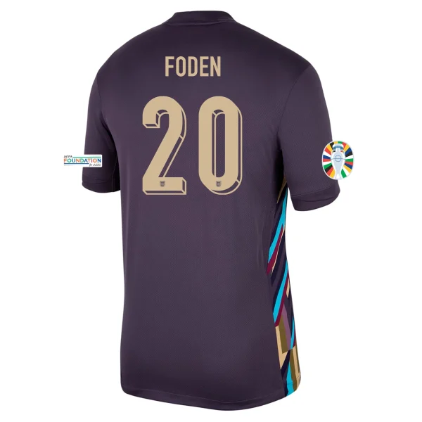 Phil Foden England 24/25 Authentic Away Jersey