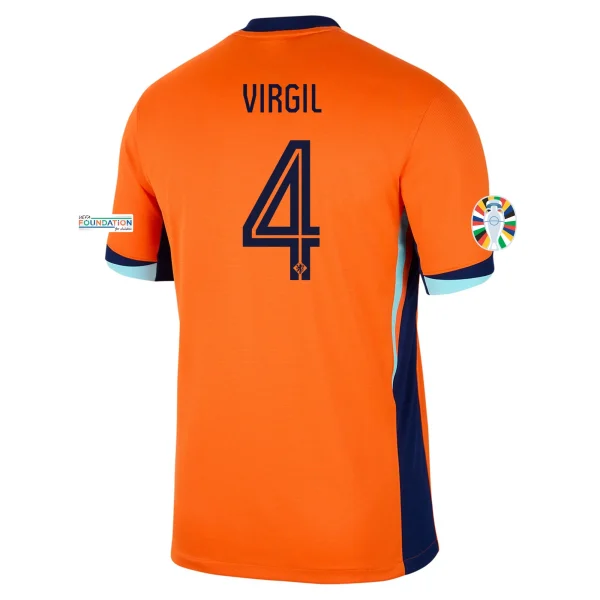 Virgil van Dijk Netherlands 24/25 Home Jersey