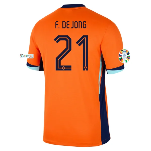 Frenkie de Jong Netherlands 24/25 Home Jersey