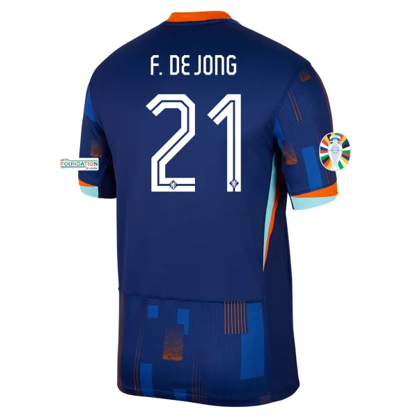 Frenkie de Jong Netherlands 24/25 Away Jersey