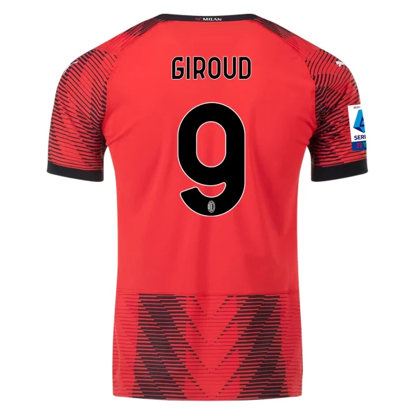 Olivier Giroud AC Milan 23/24 Authentic Home Jersey