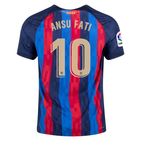 Ansu Fati Barcelona 22/23 Authentic Home Jersey