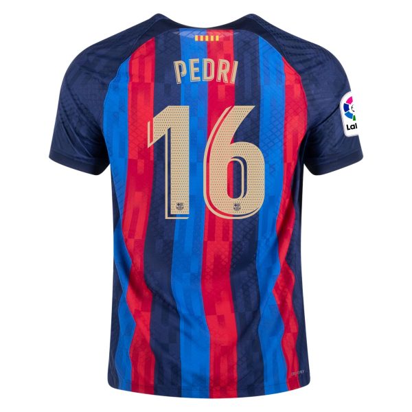 Pedri Barcelona 22/23 Authentic Home Jersey