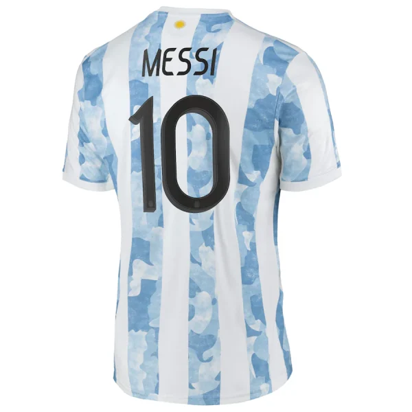 Lionel Messi Argentina 2021 Home Women Jersey